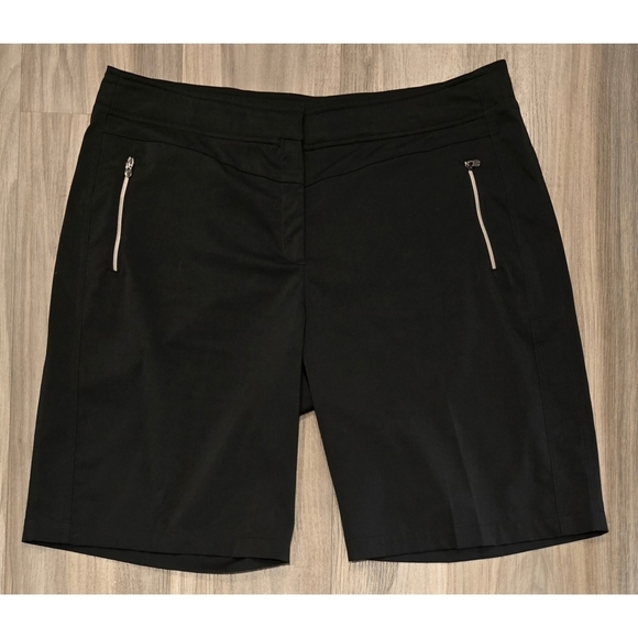 Tail Tech Performance Black Bermuda Activewear Shorts - Size 18 - Picture 1 of 7